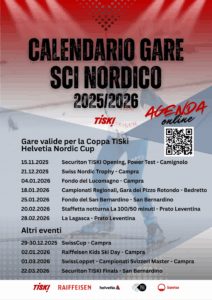 TiSki - Calendario gare nordico 2526